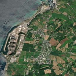 Flamanville High Resolution Satellite Map