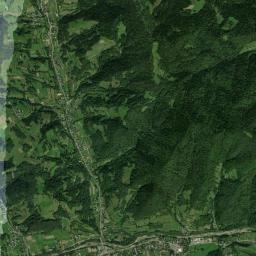Ochotnica Dolna High Resolution Satellite Map