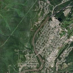 Fernie High Resolution Satellite Map