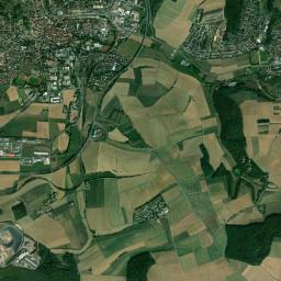 Buchen in Odenwald High Resolution Satellite Map