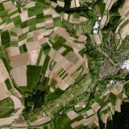 Röttingen High Resolution Satellite Map