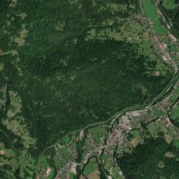 Rajcza High Resolution Satellite Map