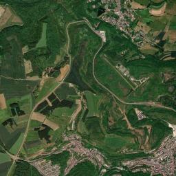 Thil High Resolution Satellite Map