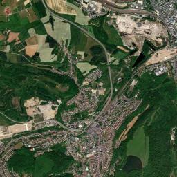 Audun-le-Tiche High Resolution Satellite Map