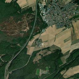 Mehlingen High Resolution Satellite Map