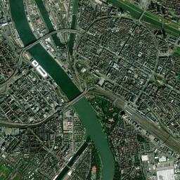 Mannheim High Resolution Satellite Map