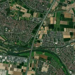 Ilvesheim High Resolution Satellite Map