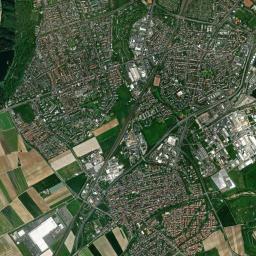 Gartenstadt High Resolution Satellite Map