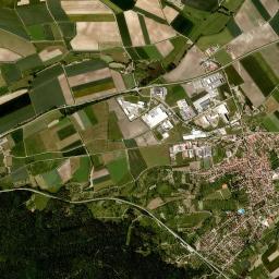 Burgbernheim High Resolution Satellite Map