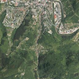 Čadca High Resolution Satellite Map