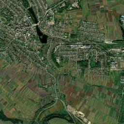 Kozova High Resolution Satellite Map