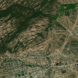 Qarqaraly High Resolution Satellite Map