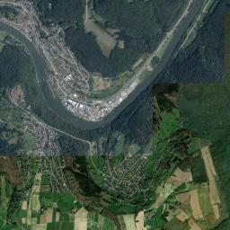 Neckarsteinach High Resolution Satellite Map