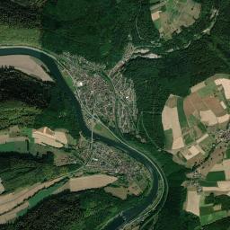 Neckargerach High Resolution Satellite Map