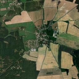 Opařany High Resolution Satellite Map