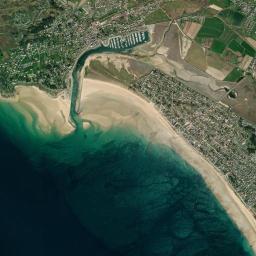 Barneville-Plage High Resolution Satellite Map