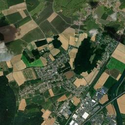 Le Meux High Resolution Satellite Map