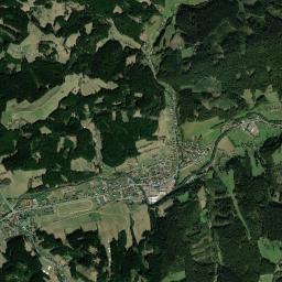 Velké Karlovice High Resolution Satellite Map