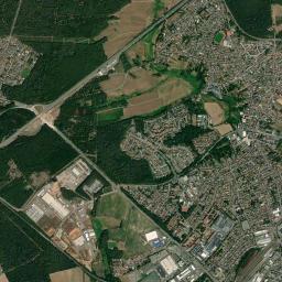 Homburg High Resolution Satellite Map