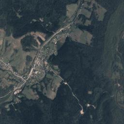 Komańcza High Resolution Satellite Map