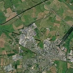 Carentan High Resolution Satellite Map