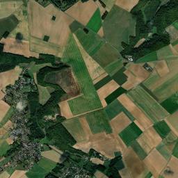 Cauvigny High Resolution Satellite Map