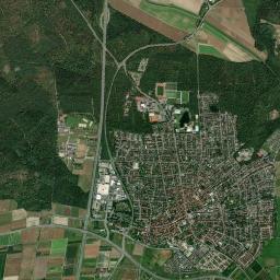 Walldorf High Resolution Satellite Map