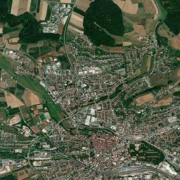 Ansbach, DE locator map