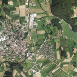 Furth im Wald High Resolution Satellite Map