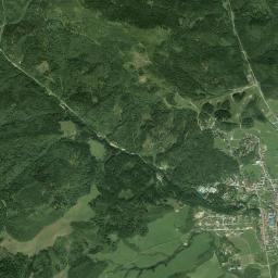 Vyšné Ružbachy High Resolution Satellite Map