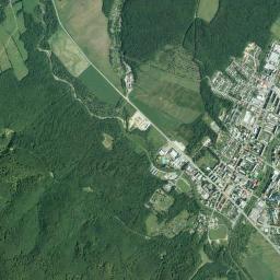 Svidník High Resolution Satellite Map