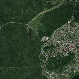 Truskavets’ High Resolution Satellite Map