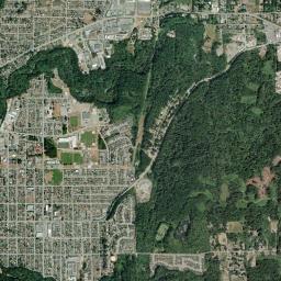 Port Alberni High Resolution Satellite Map