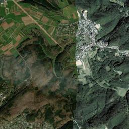 Clausen High Resolution Satellite Map