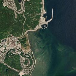 Baie-Comeau High Resolution Satellite Map
