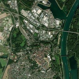 Germersheim High Resolution Satellite Map