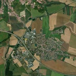 Sainte-Marie-aux-Chênes High Resolution Satellite Map