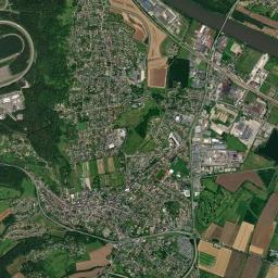 Aubevoye High Resolution Satellite Map