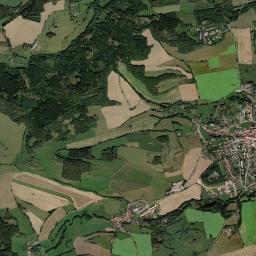 Volyně High Resolution Satellite Map