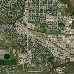 Estevan High Resolution Satellite Map