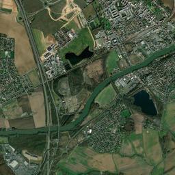 Mours High Resolution Satellite Map