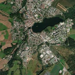 Jindřichův Hradec High Resolution Satellite Map