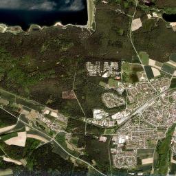 Pleinfeld High Resolution Satellite Map