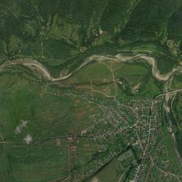 Verkhnie Synevydne High Resolution Satellite Map