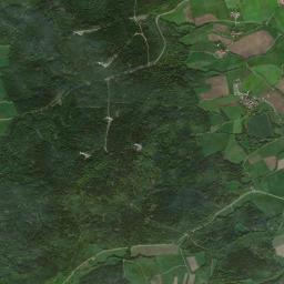 Regierungsbezirk Stuttgart High Resolution Satellite Map