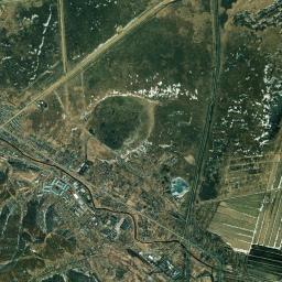 Uglegorskiy Rayon High Resolution Satellite Map