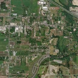 Aldergrove East High Resolution Satellite Map