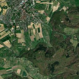 Oberderdingen High Resolution Satellite Map