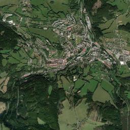 Vimperk High Resolution Satellite Map