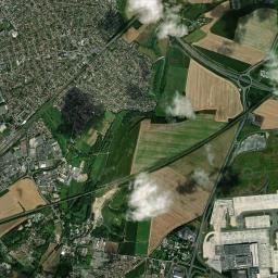 Goussainville High Resolution Satellite Map